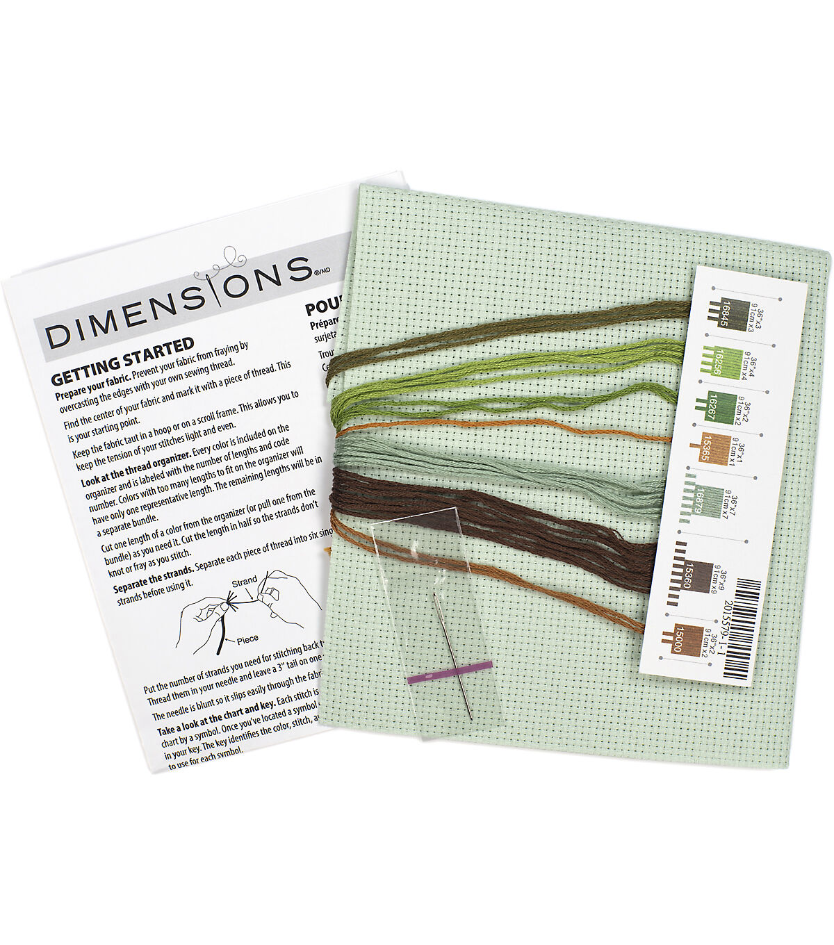 Dimensions Forest Folklore Cross Stitch Kit 5 x 7