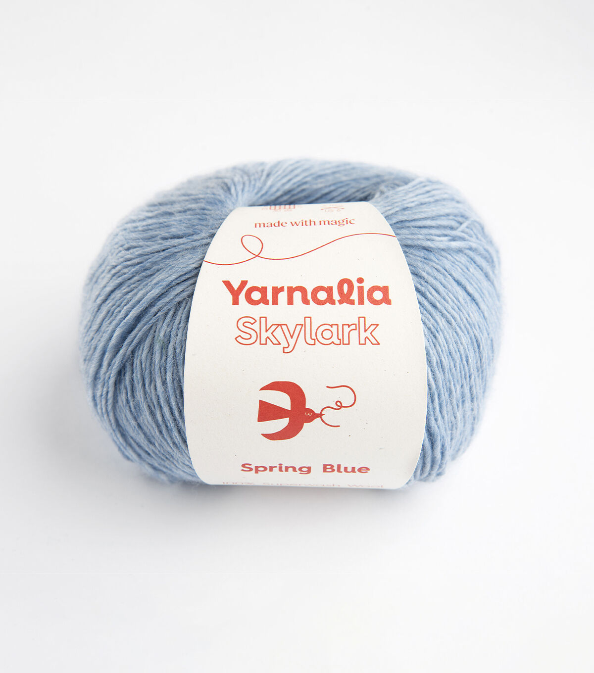 Yarnalia 350yds Superfine Skylark Wool Yarn 2 Bundle