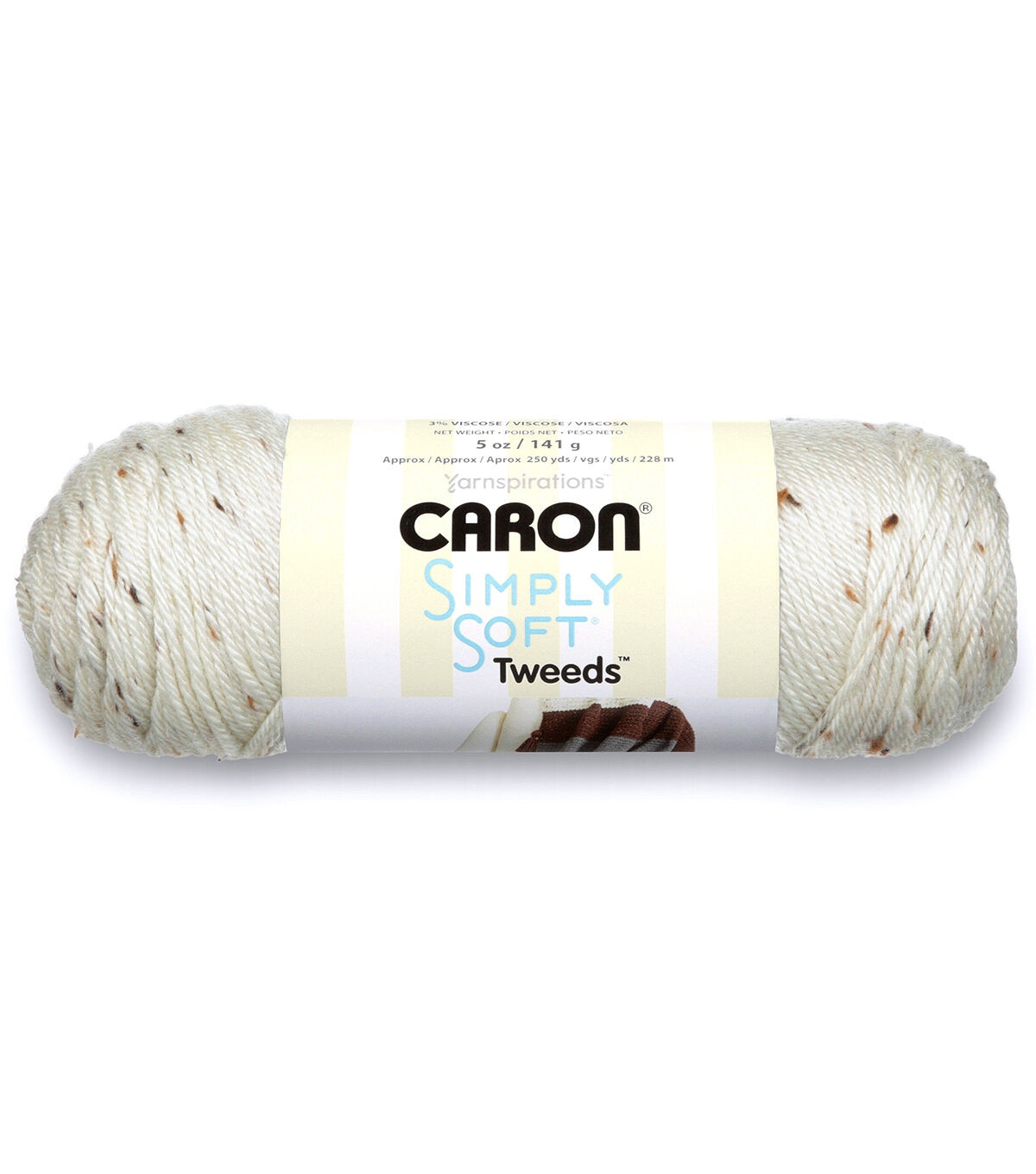Caron Simply Soft Tweeds 250yds Worsted Acrylic Yarn