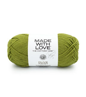 Lion Brand Tom Daley Made With Love The Cottony One Worsted Cotton Yarn