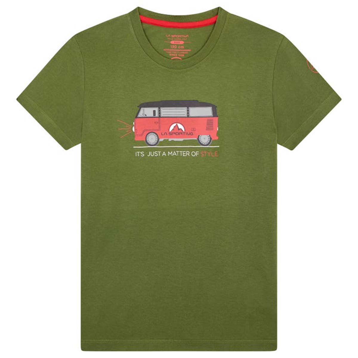 Van Kids Climbing T-Shirt Green