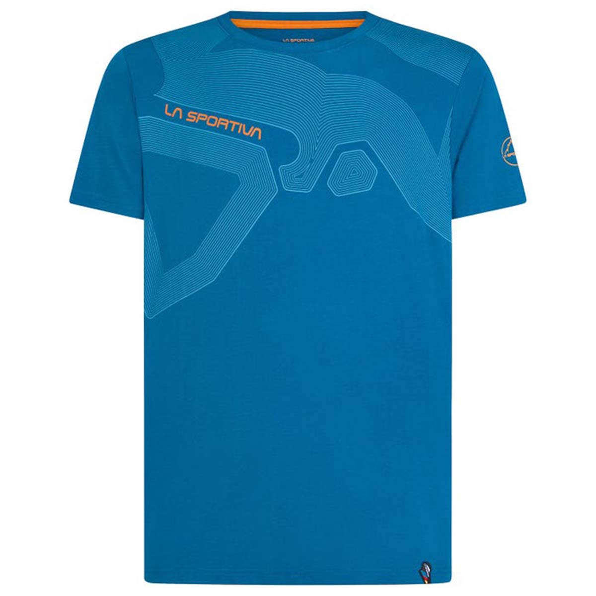 Theory Mens Climbing T-Shirt Blue