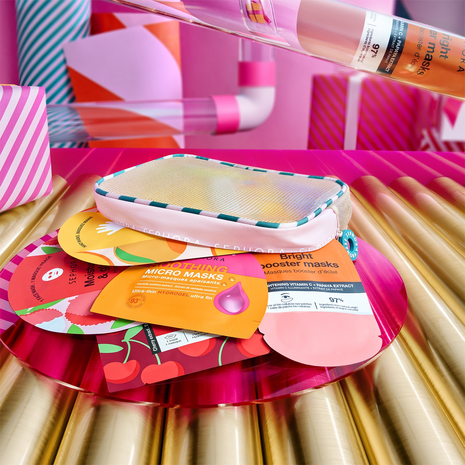 8 M&Aacute;SCARILLAS FACIALES Y CORPORALES - Estuche de 8 mascarillas para el rostro