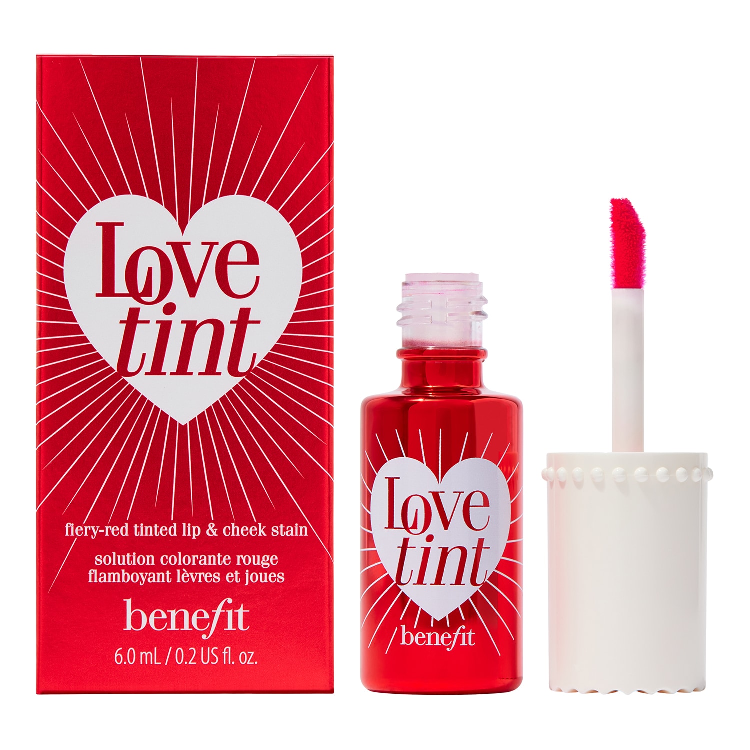 Love tint - colorete rojo l&iacute;quido mejillas y labios