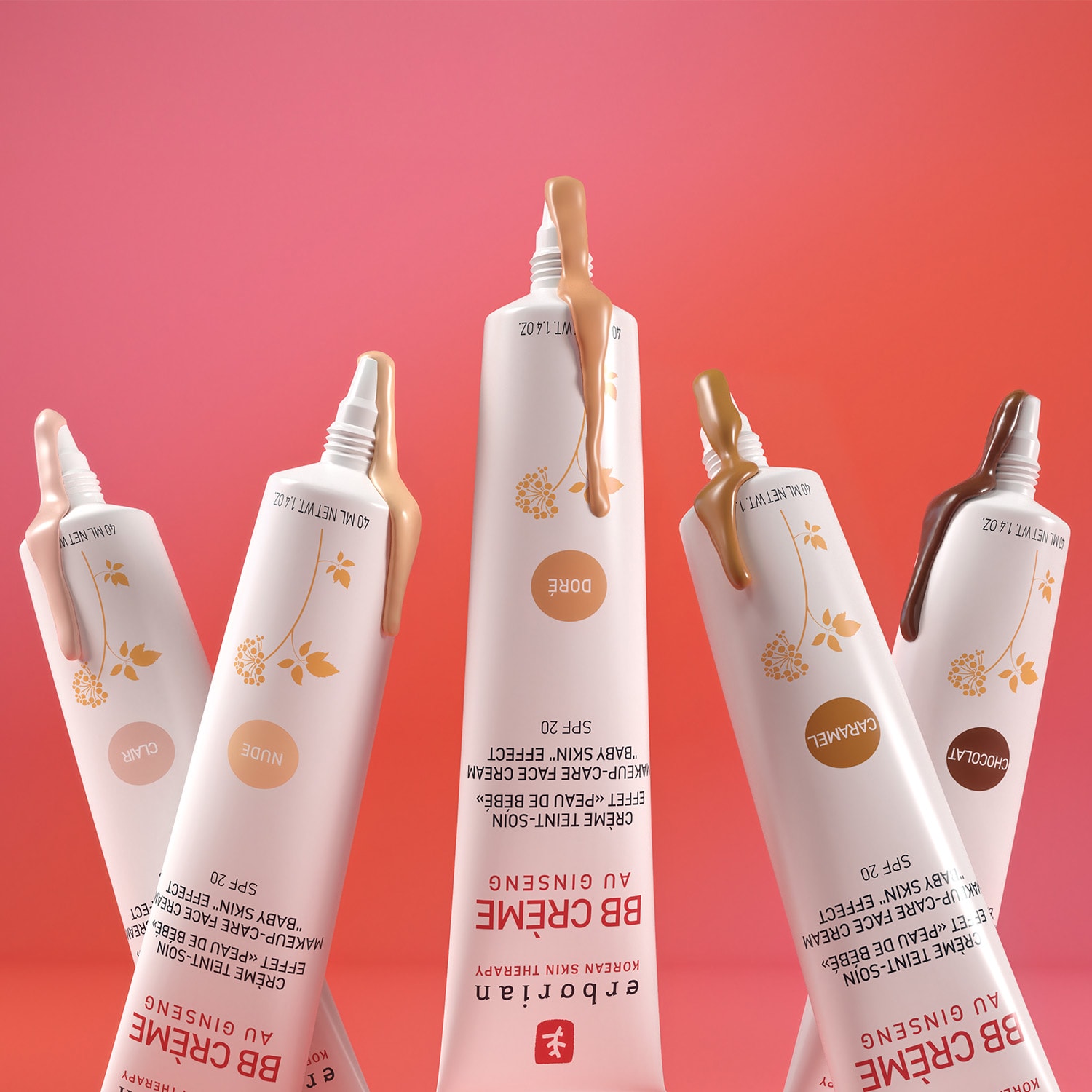 BB Cr&egrave;me con Ginseng - Crema facial con color