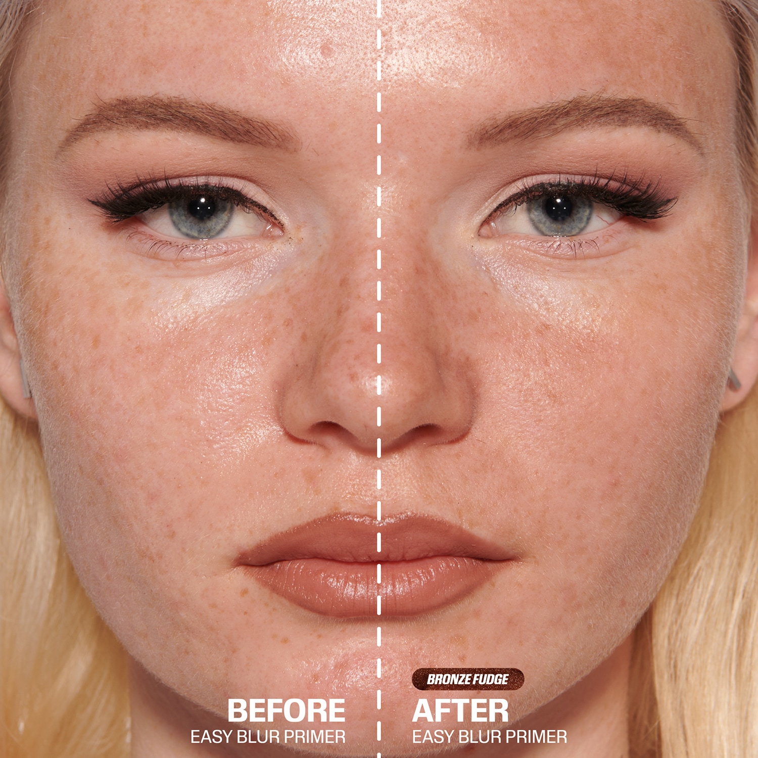 Easy Blur Bronze Fudge - Base de maquillaje alisadora sin silicona