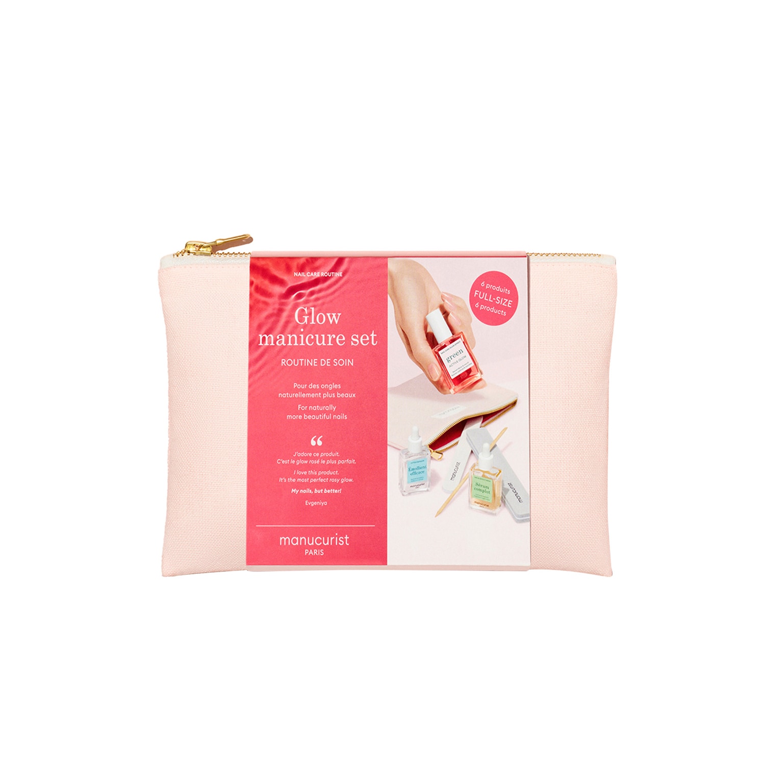 Glow Manucure Set - Estuche para el cuidado de las u&ntilde;as