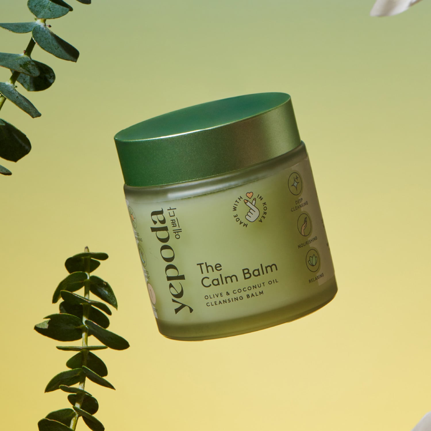 The Calm Balm &ndash; B&aacute;lsamo limpiador de aceite de oliva y coco