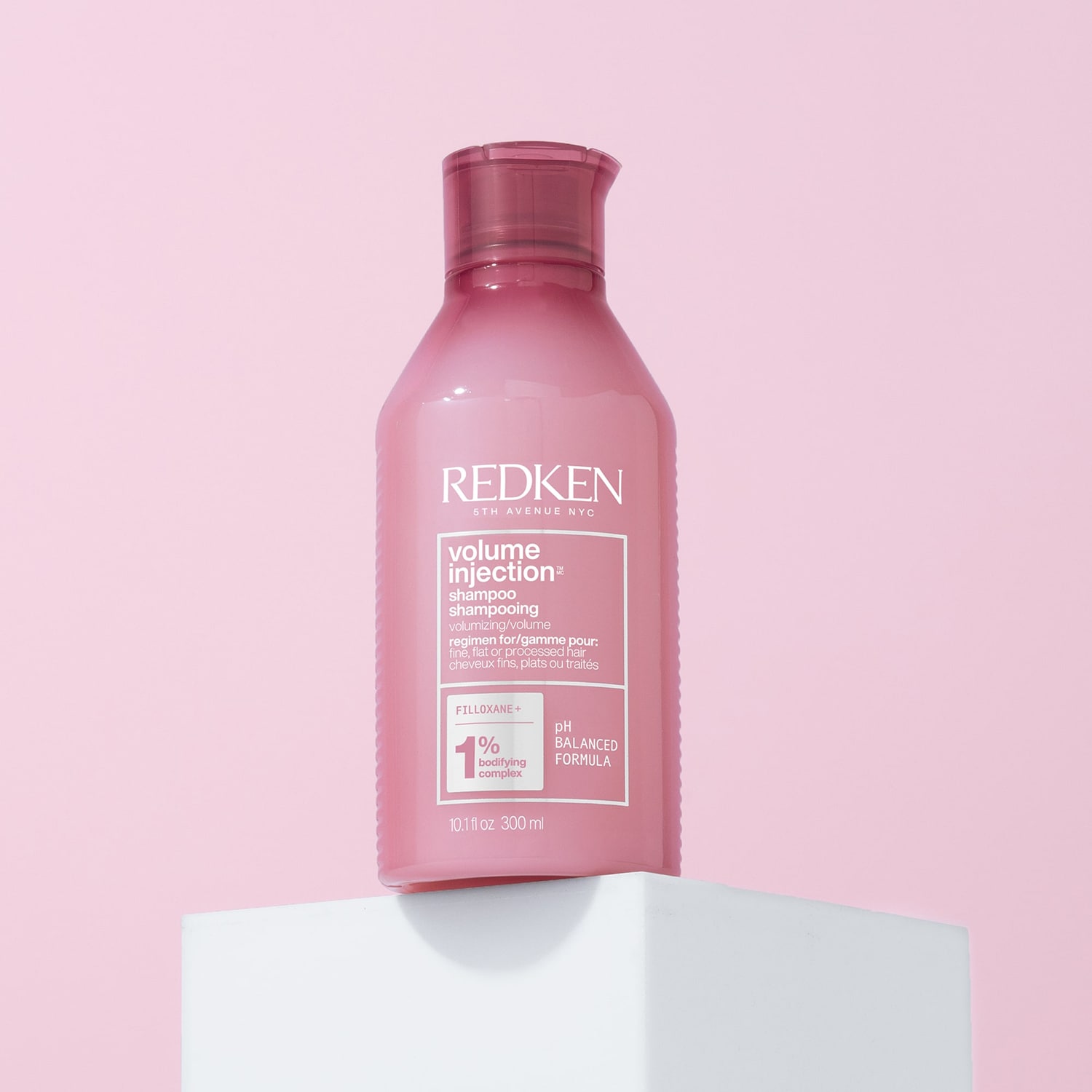 Volume Injection - Champ&uacute; voluminizador para cabello fino y liso