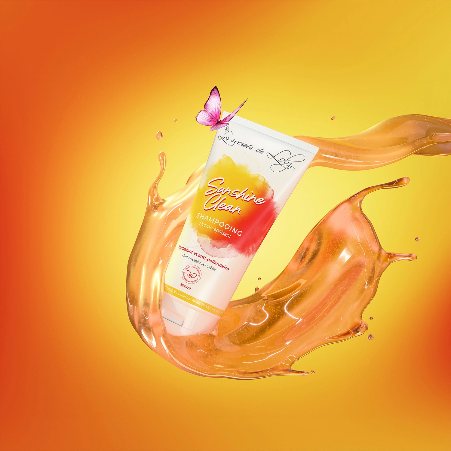 Sunshine Clean - Champ&uacute; hidratante y anticaspa