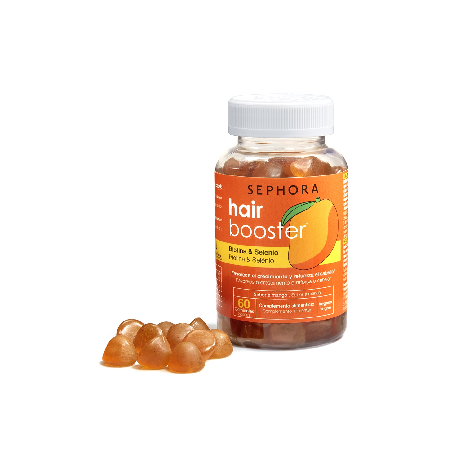 Complementos Alimenticios  - Booster para el cabello Biotina y Selenio