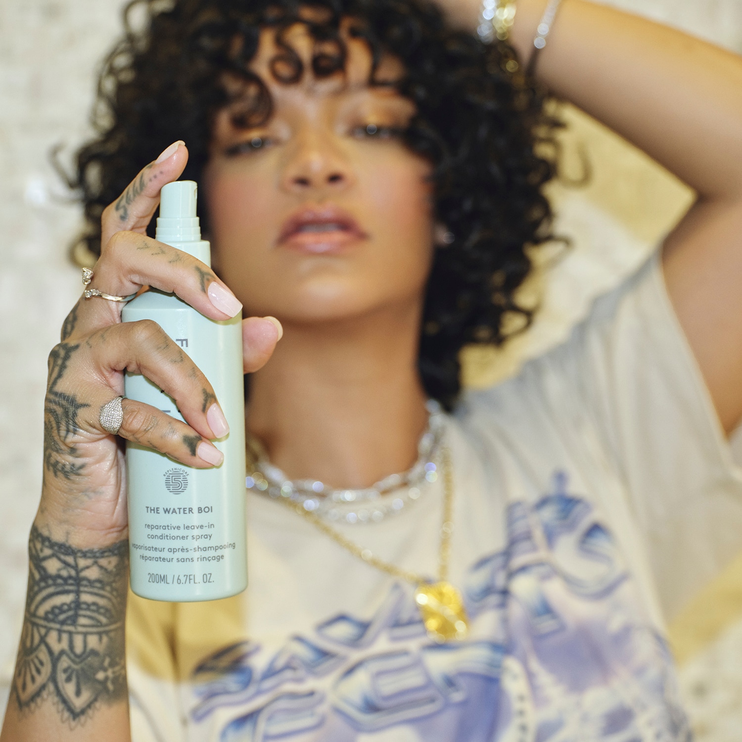 The Water Boi - Spray Acondicionador Reparador Sin Aclarado