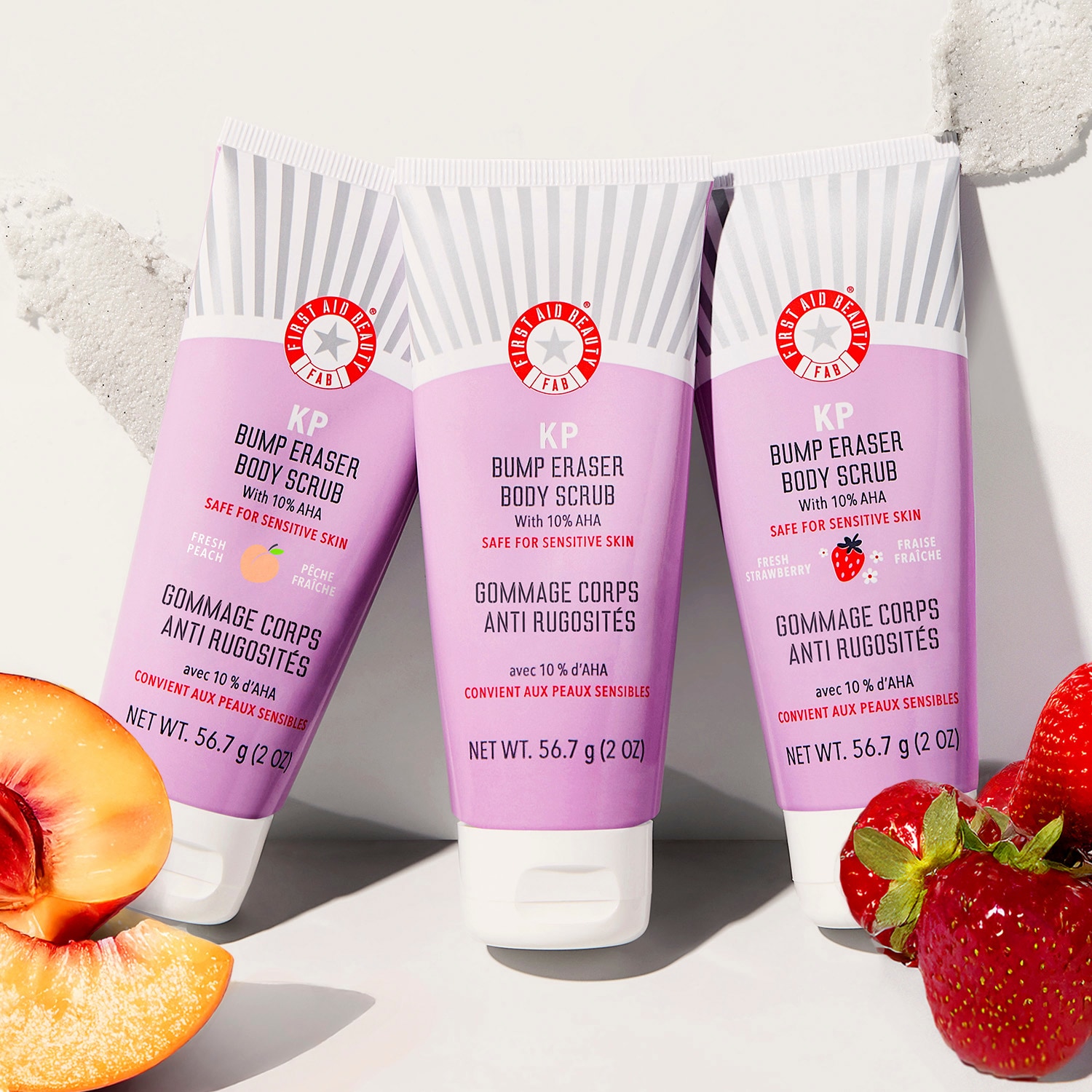 Smooth + Juicy Scrub Kit - Kit exfoliante corporal contra la queratosis pilaris