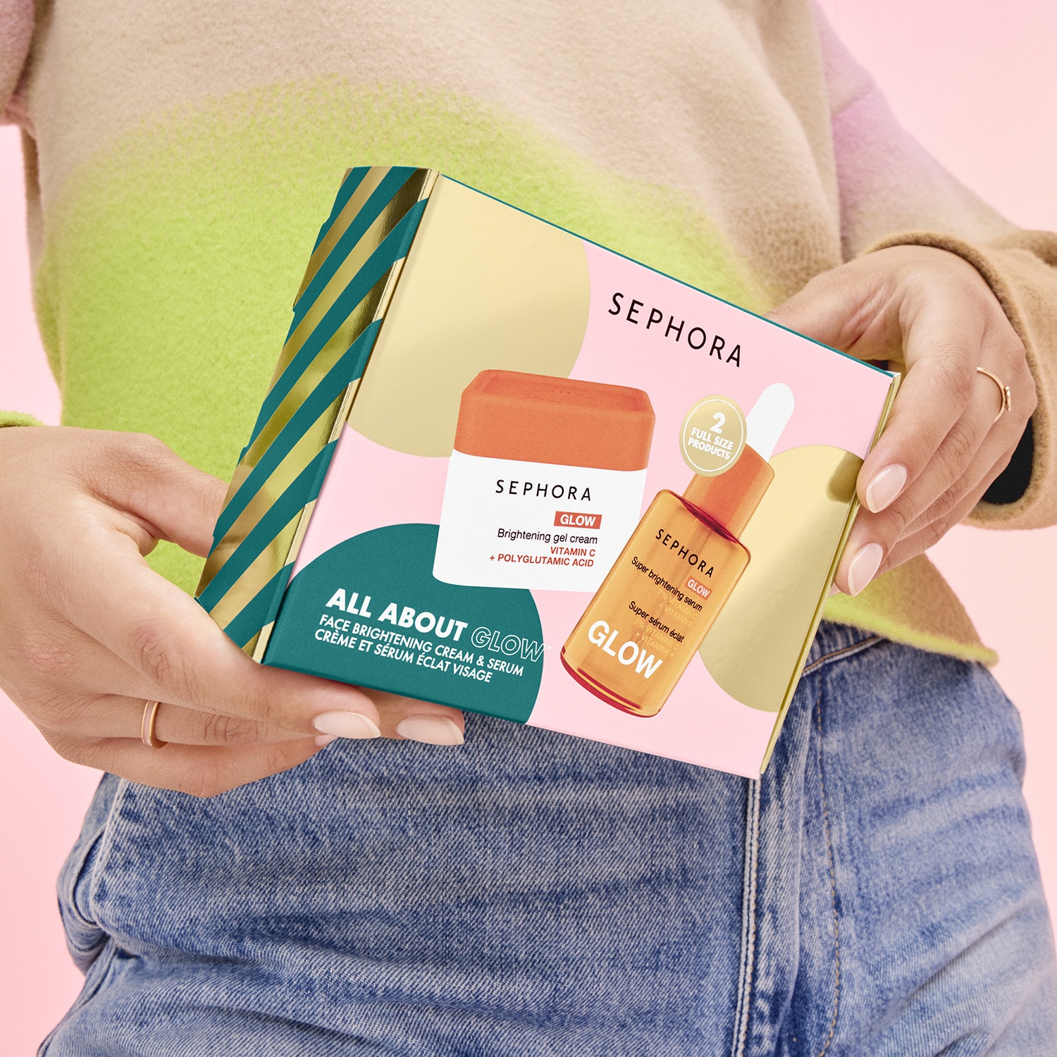 Kit luminosidad - S&eacute;rum y crema facial iluminadora