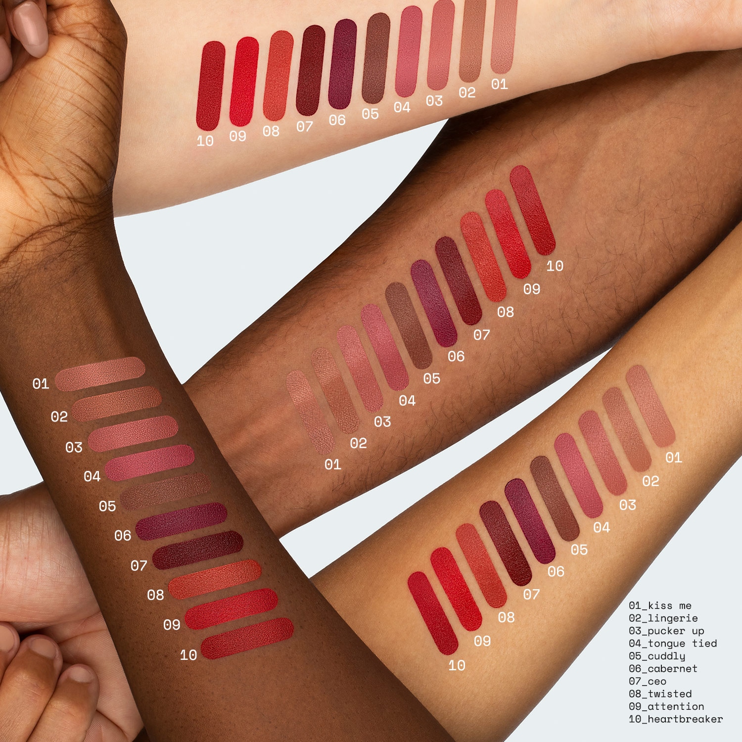 On your collar - Pintalabios