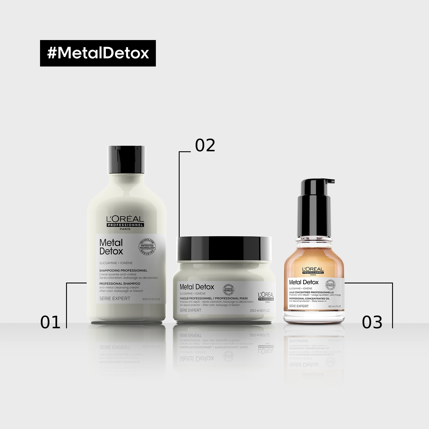 Serie Expert Metal Detox - Aceite Concentrado Protector Antidep&oacute;sito Metal Detox
