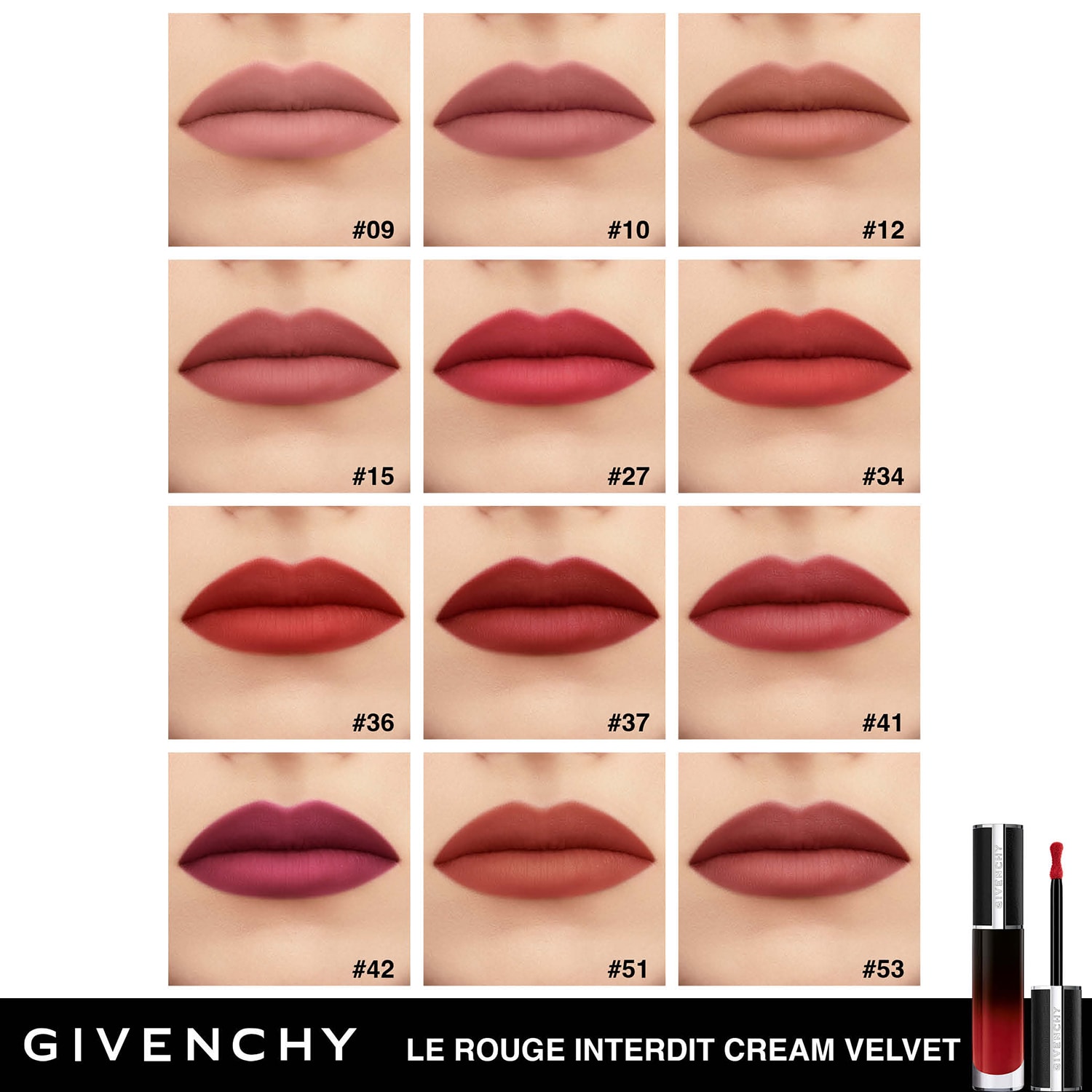 Le Rouge Interdit Cream Velvet - Barra de labios mate de larga duraci&oacute;n