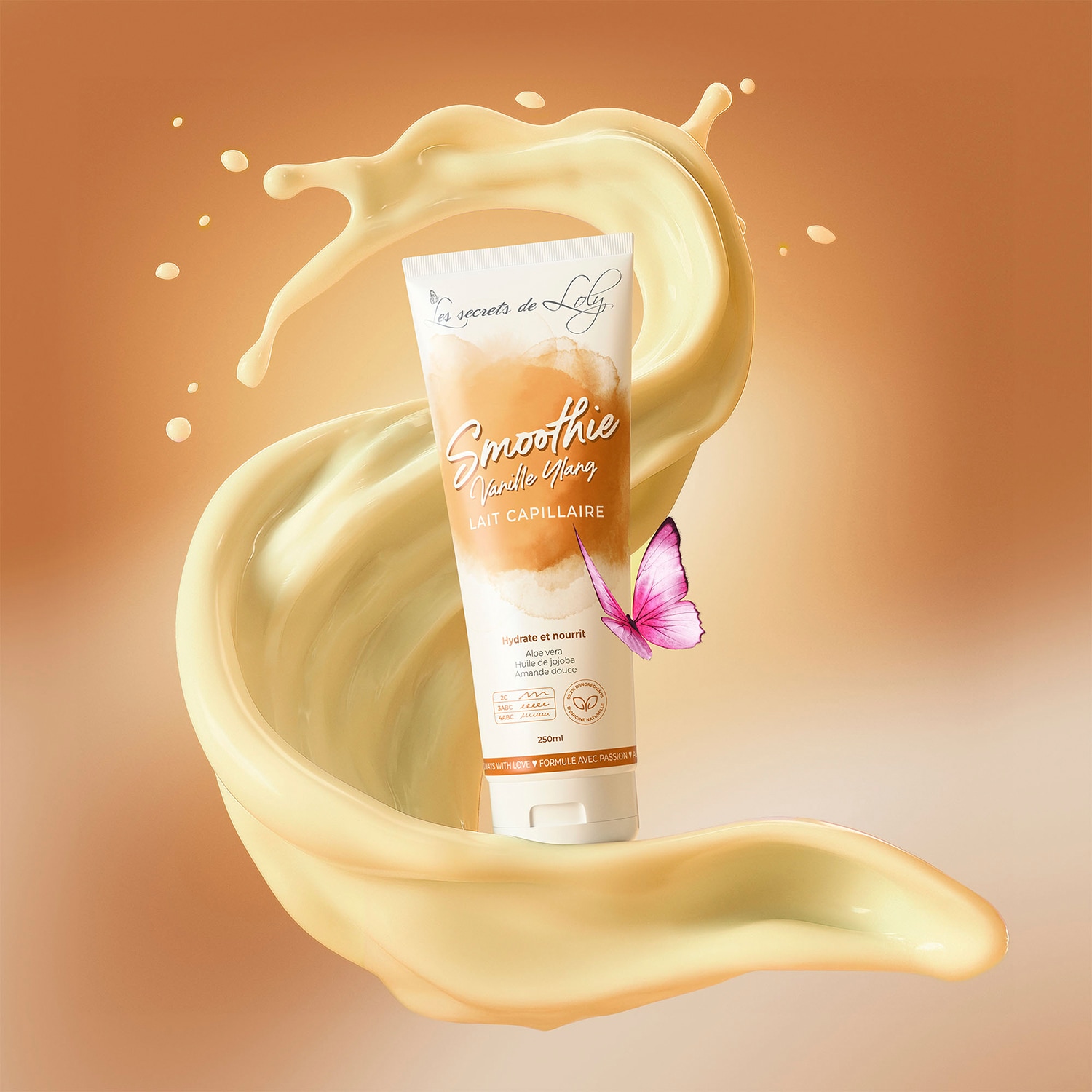 Smoothie Vanille Ylang-Ylang - Leche capilar hidratante y nutritiva