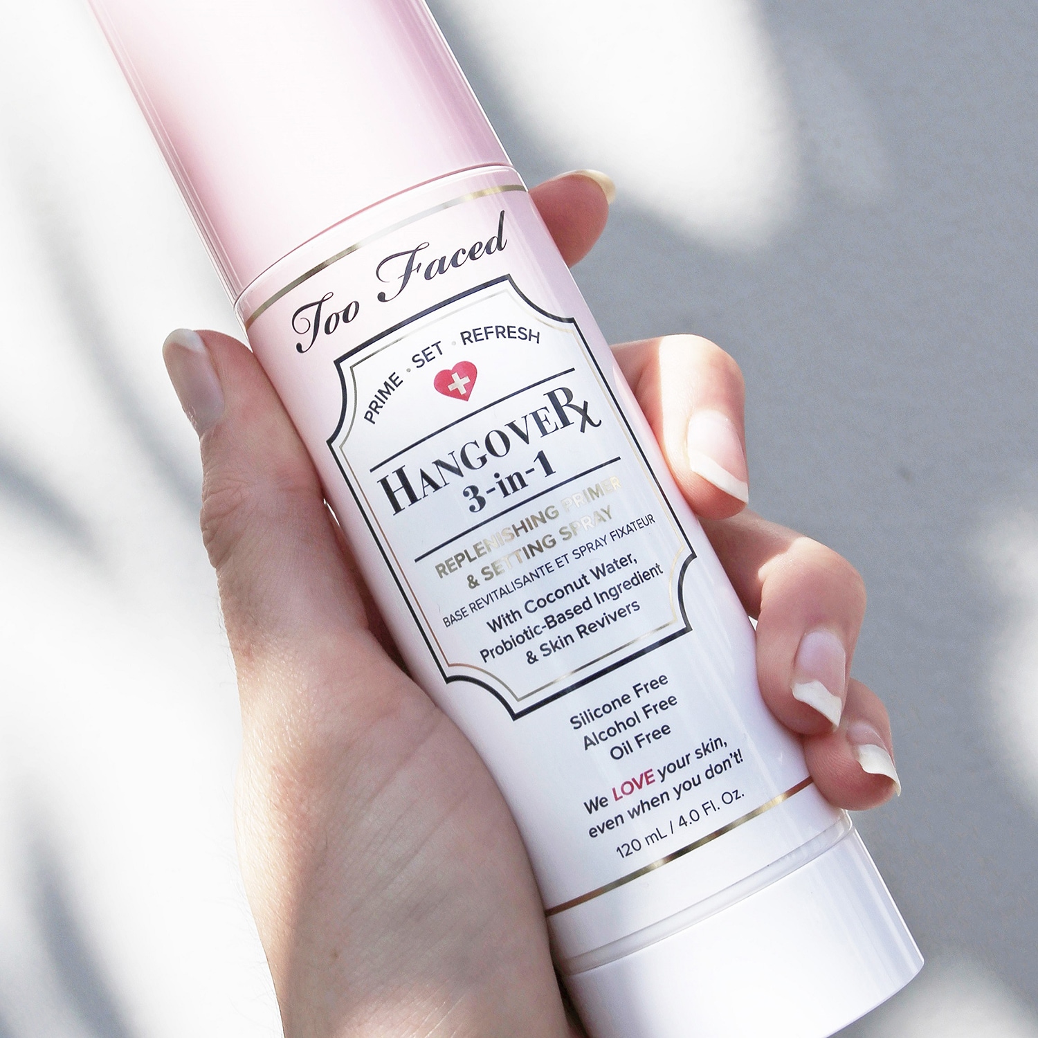 Hangover 3-in-1 Setting Spray - Base revitaliante y spray fijador