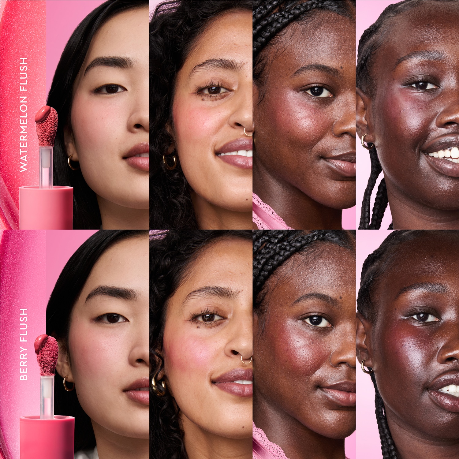 Watermelon Glow Niacinamide Dewy Flush - Blush L&iacute;quido Aclarador