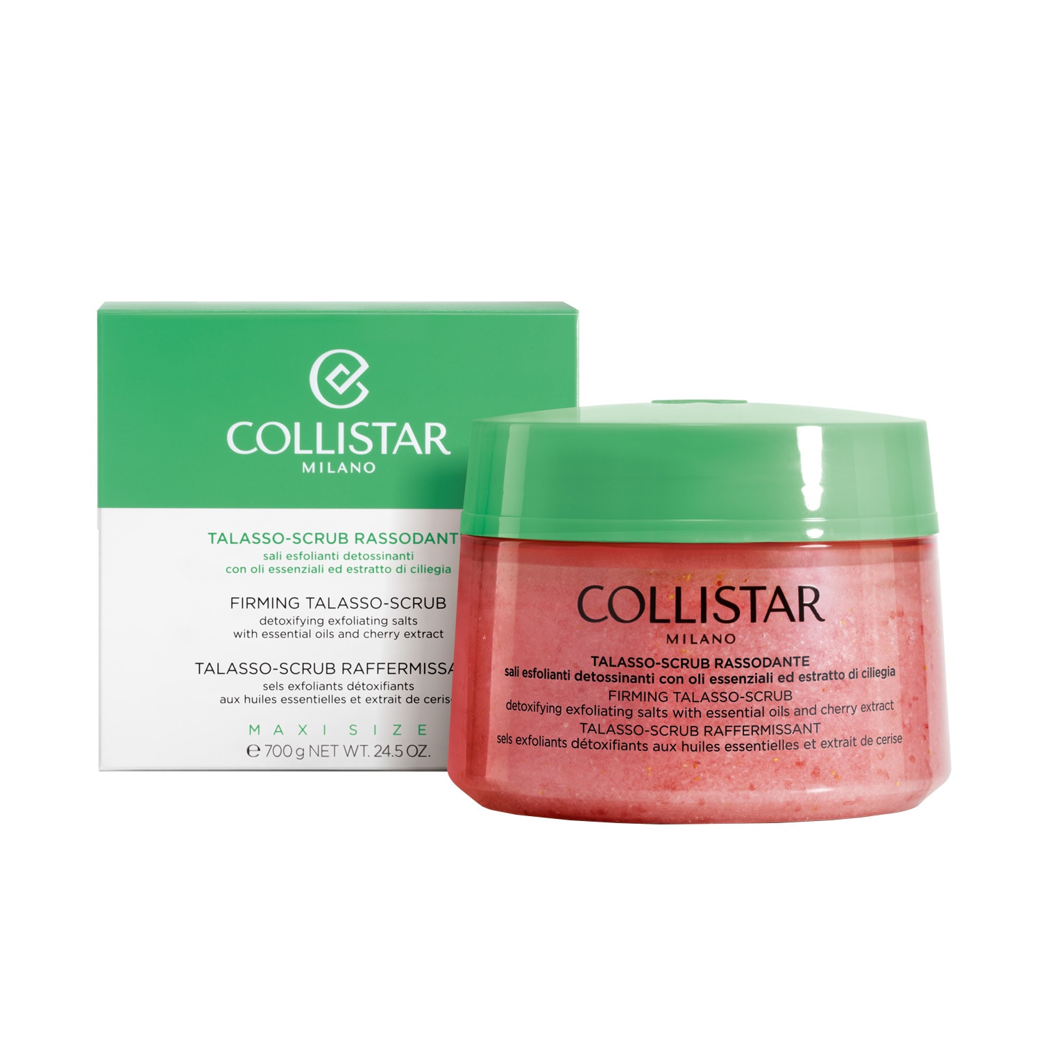 Talasso-Scrub Exfoliante Reafirmante - Exfoliante con aceites esenciales