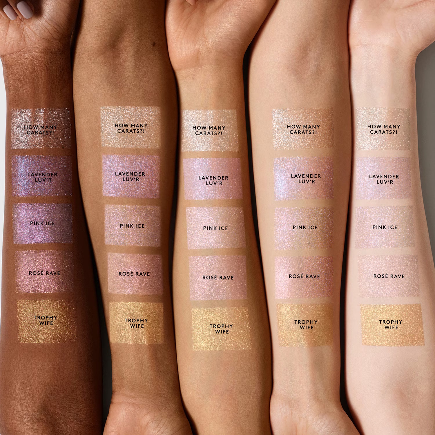 Diamond Bomb All-Over Diamond Veil - Iluminador en polvo para cara y cuerpo