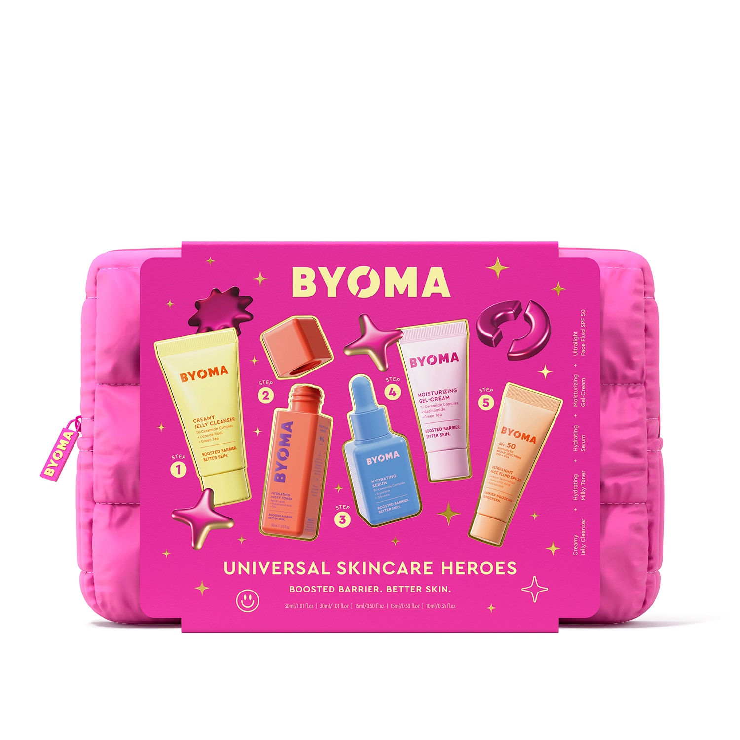 Universal Skin Heroes - Estuche de tratamiento facial