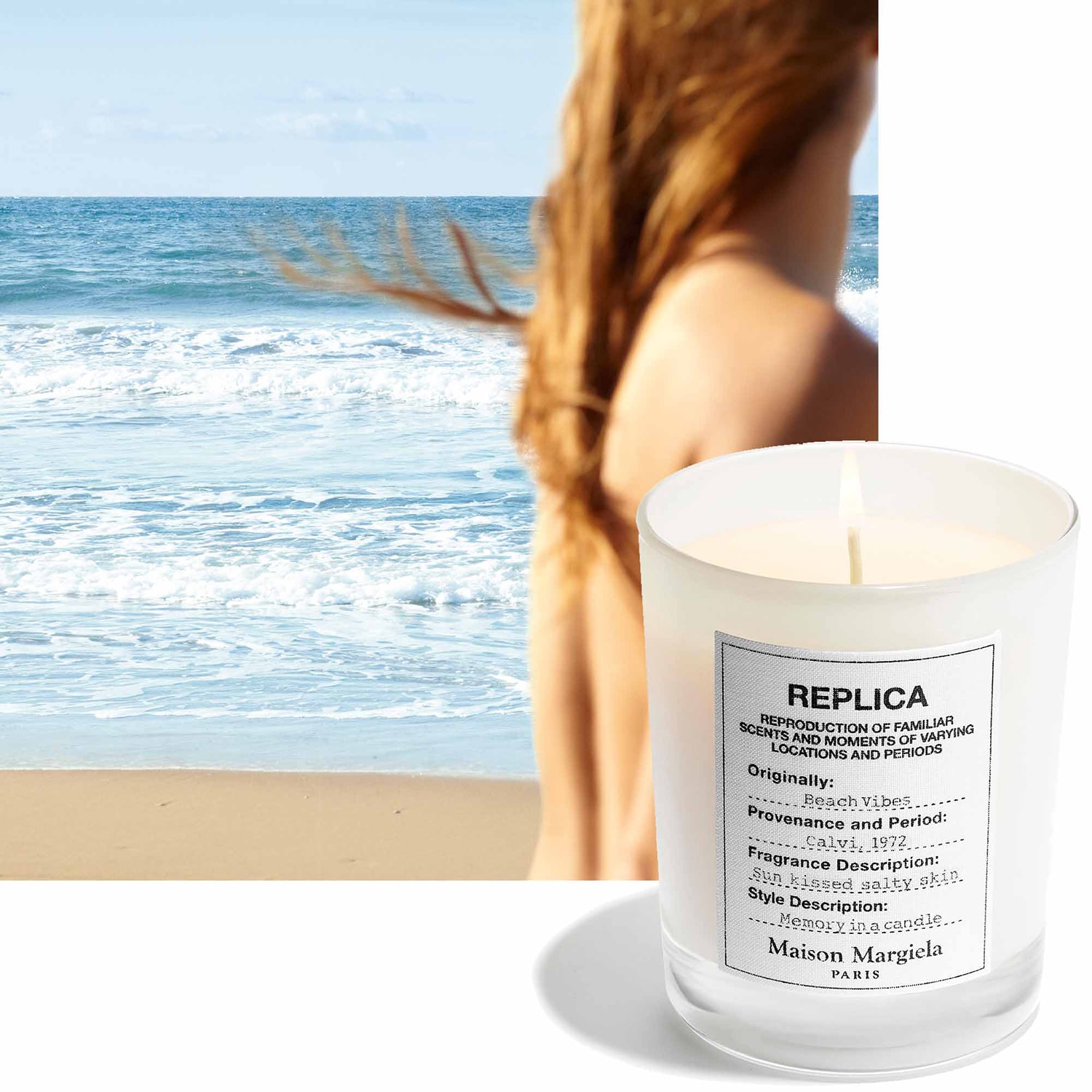 Beach Vibes - Vela Perfumada