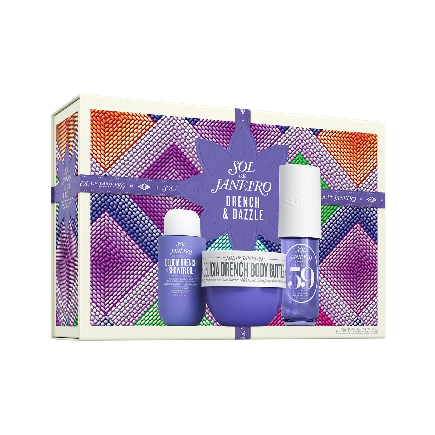 Drench & Dazzle - Estuche de tratamiento para la piel seca