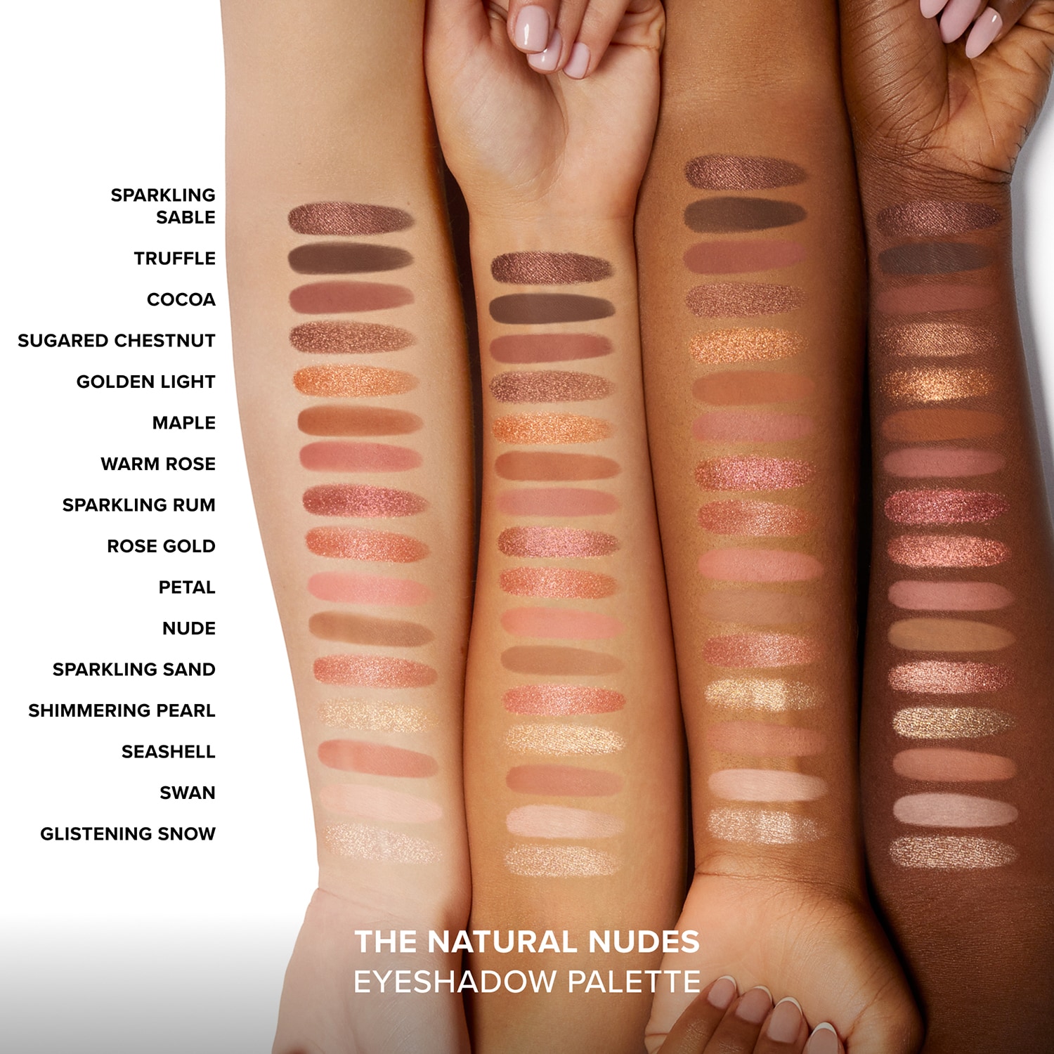 Born This Way The Natural Nudes Eye Shadow Palette - Paleta de Sombras de Ojos