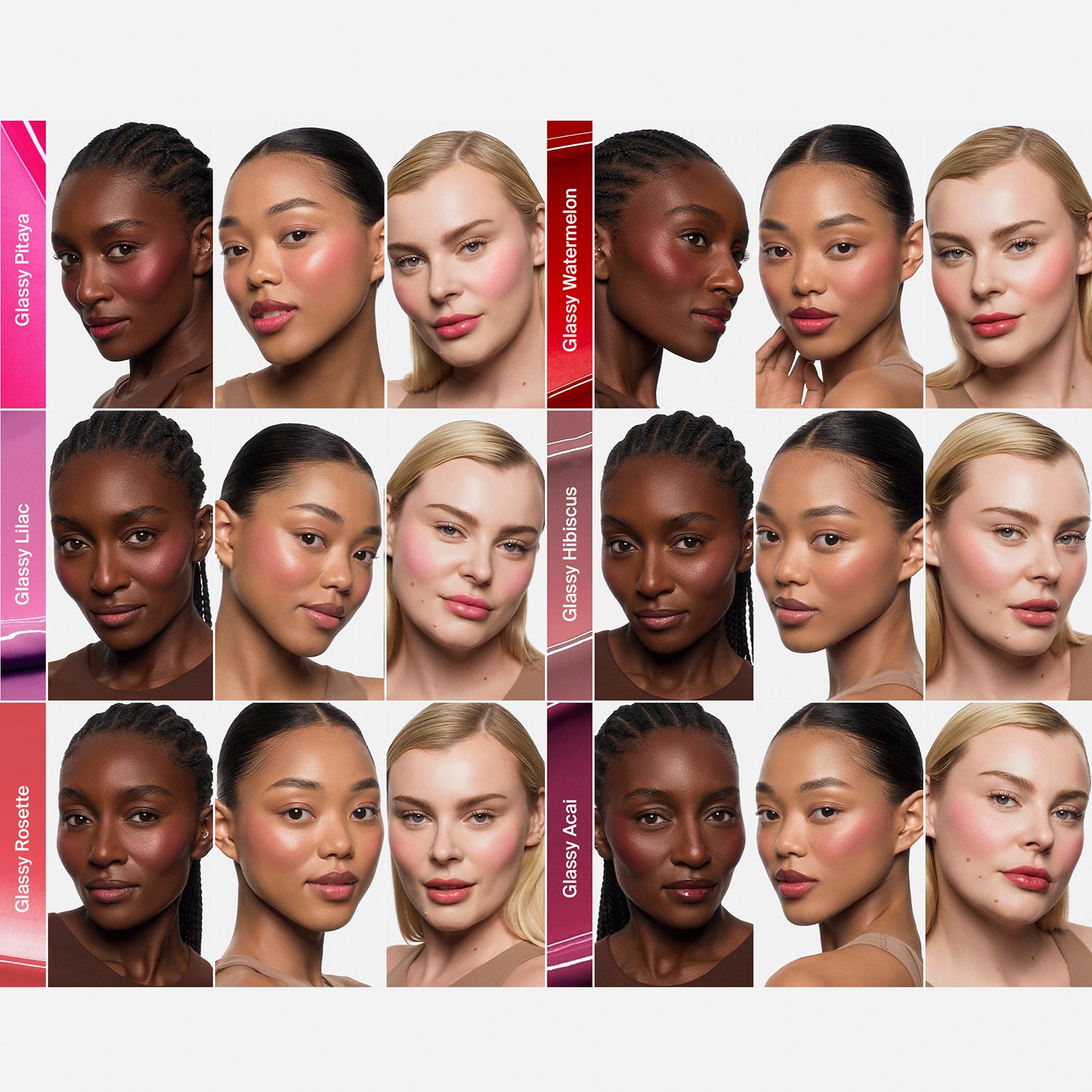 Color Fuse Longwear Glassy Lip + Cheek Balm Blush Stick - Blush en crema