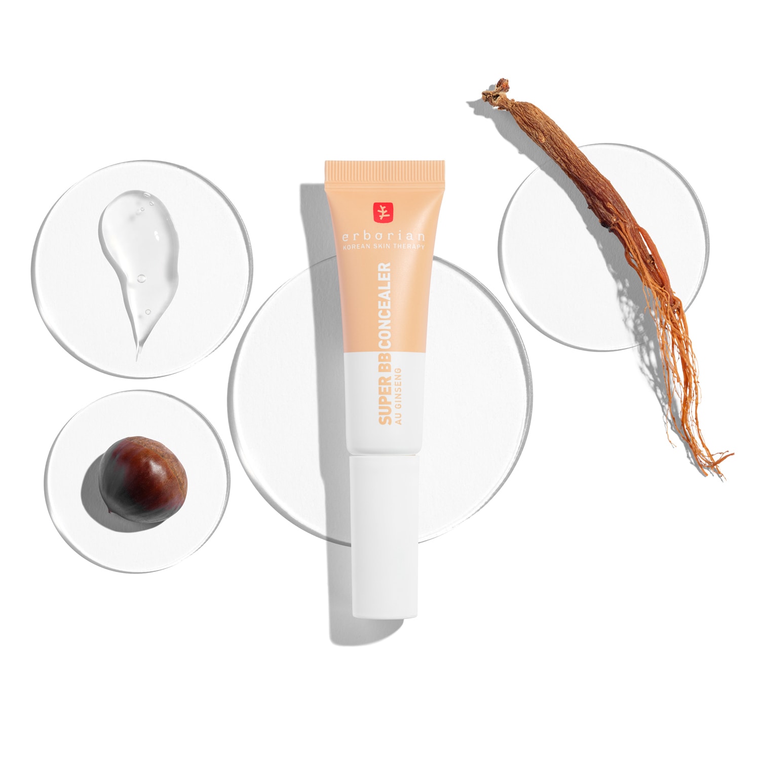 Super BB Concealer - Antiojeras alta cobertura con Ginseng