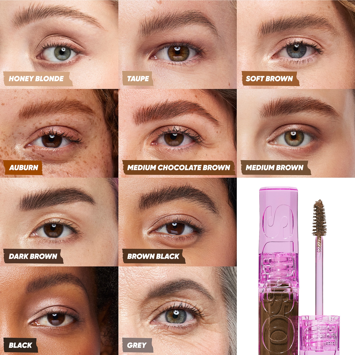 Air Brow Tinted - Gel de cejas voluminizador con color