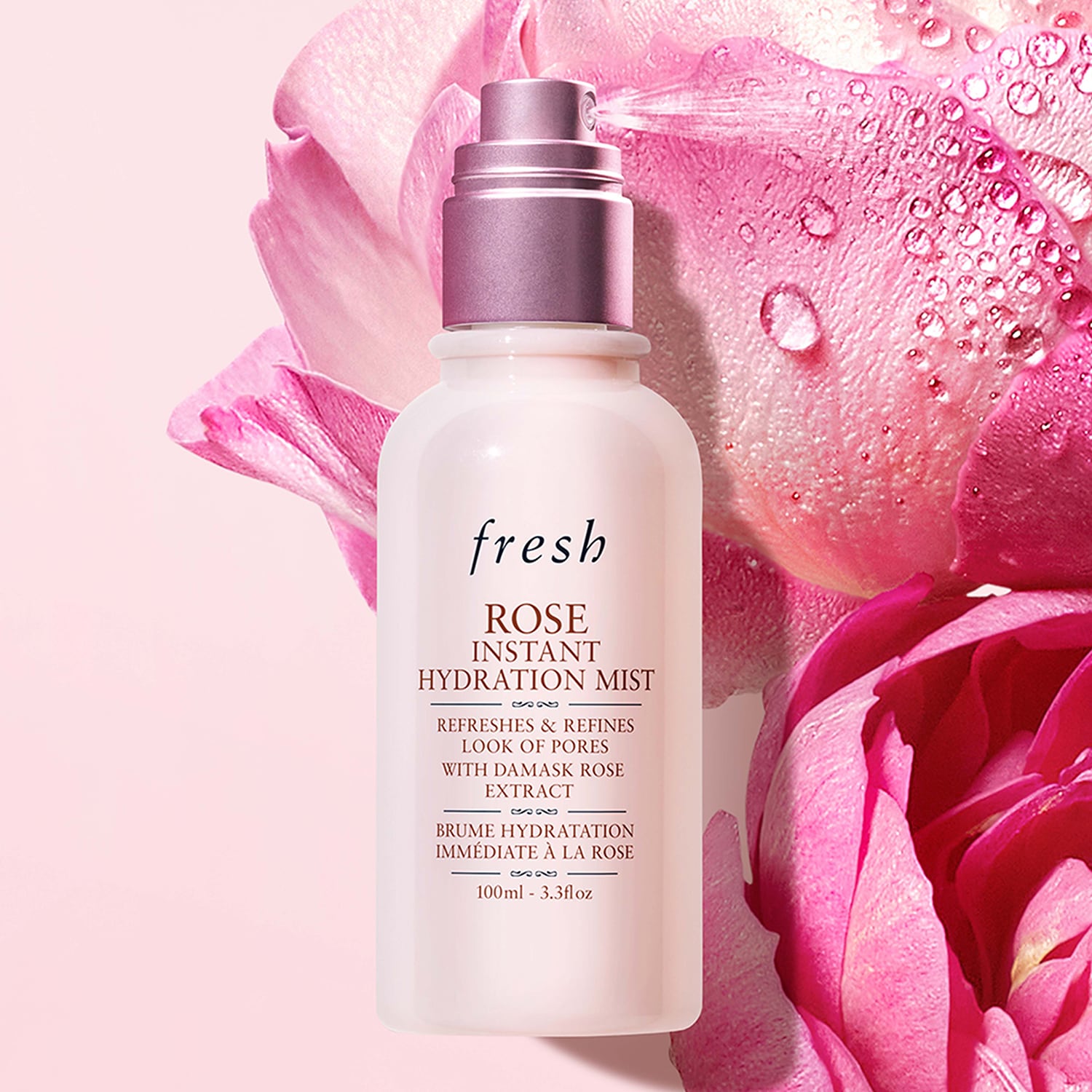 Rose Instant Hydration Mist - Bruma de hidrataci&oacute;n intensa y fijadora de rosa