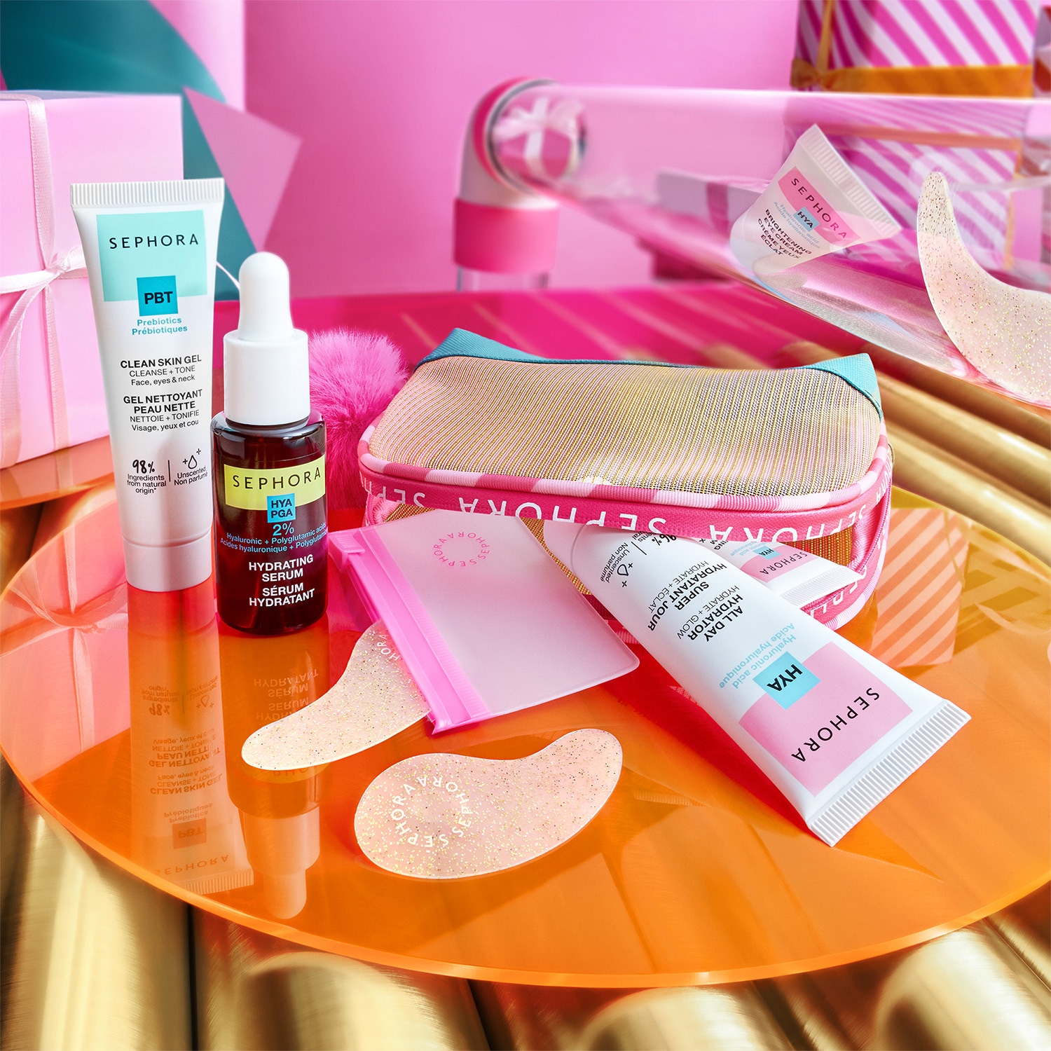 KIT DE MINI INDISPENSABLES SOIN - Estuche de 5 minis de tratamiento