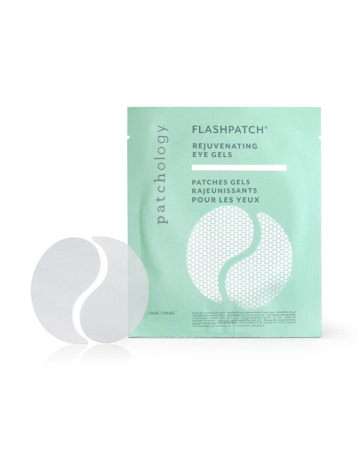 FlashPatch - Parches de ojos 5 Minutes Hydrogels - Formato de viaje