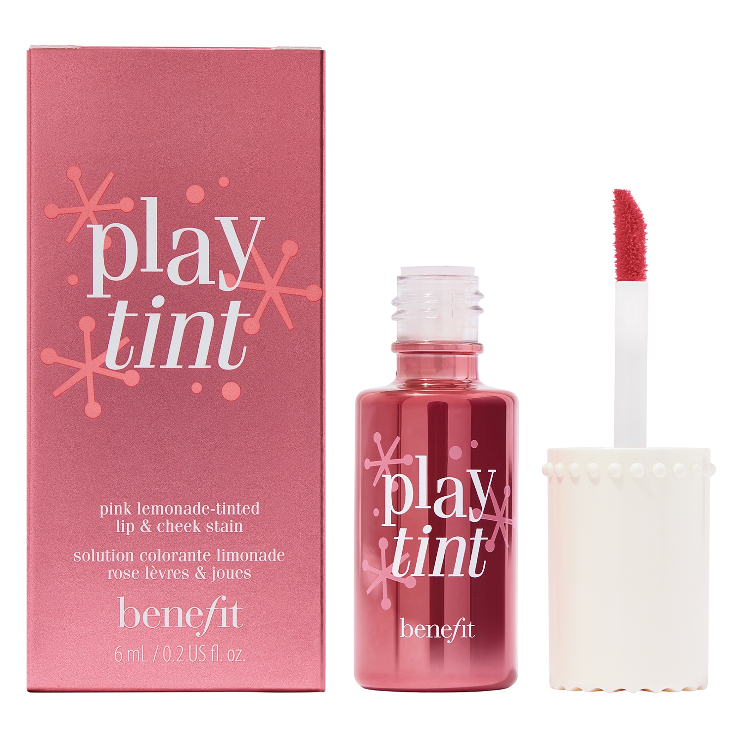 Play Tint - Colorete rosa l&iacute;quido para mejillas y labios