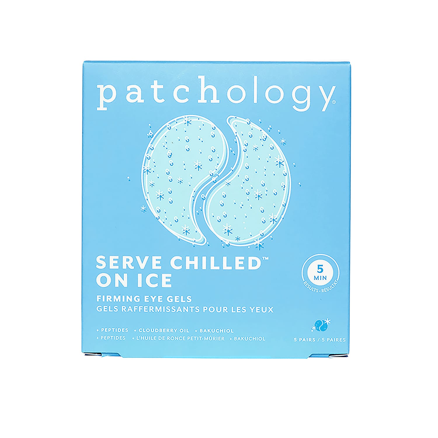 Serve Chilled On Ice - Parches con Gel Refrescante para Ojos