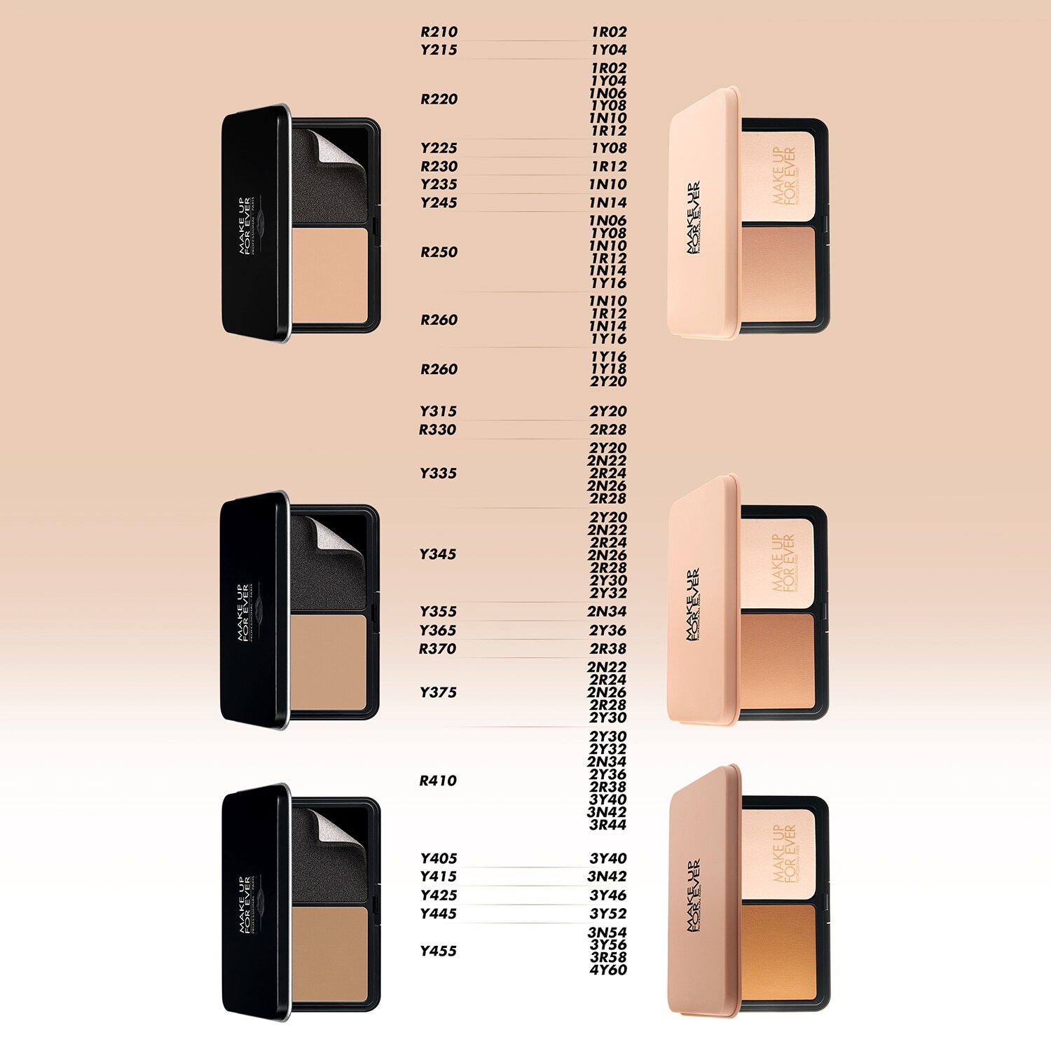 HD Skin Powder Foundation - Base de maquillaje en polvo