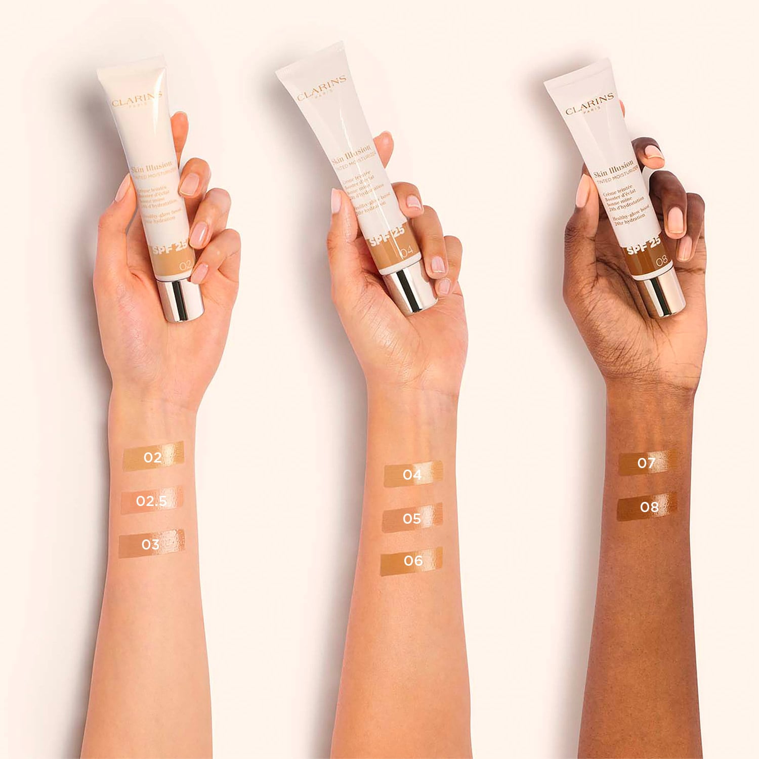 Skin Illusion Tinted Moisturizer SPF25 - Tratamiento con color efecto glow