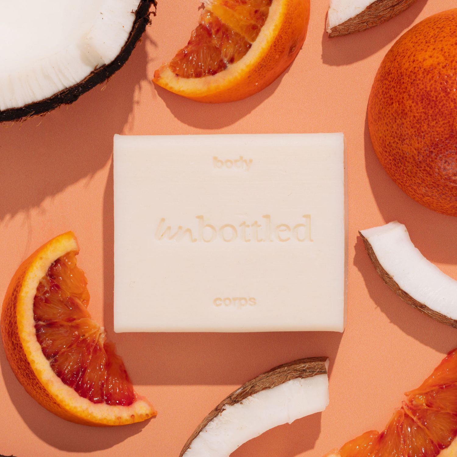 Gel de Ducha Sin Botella - Coco & Naranja Sanguina