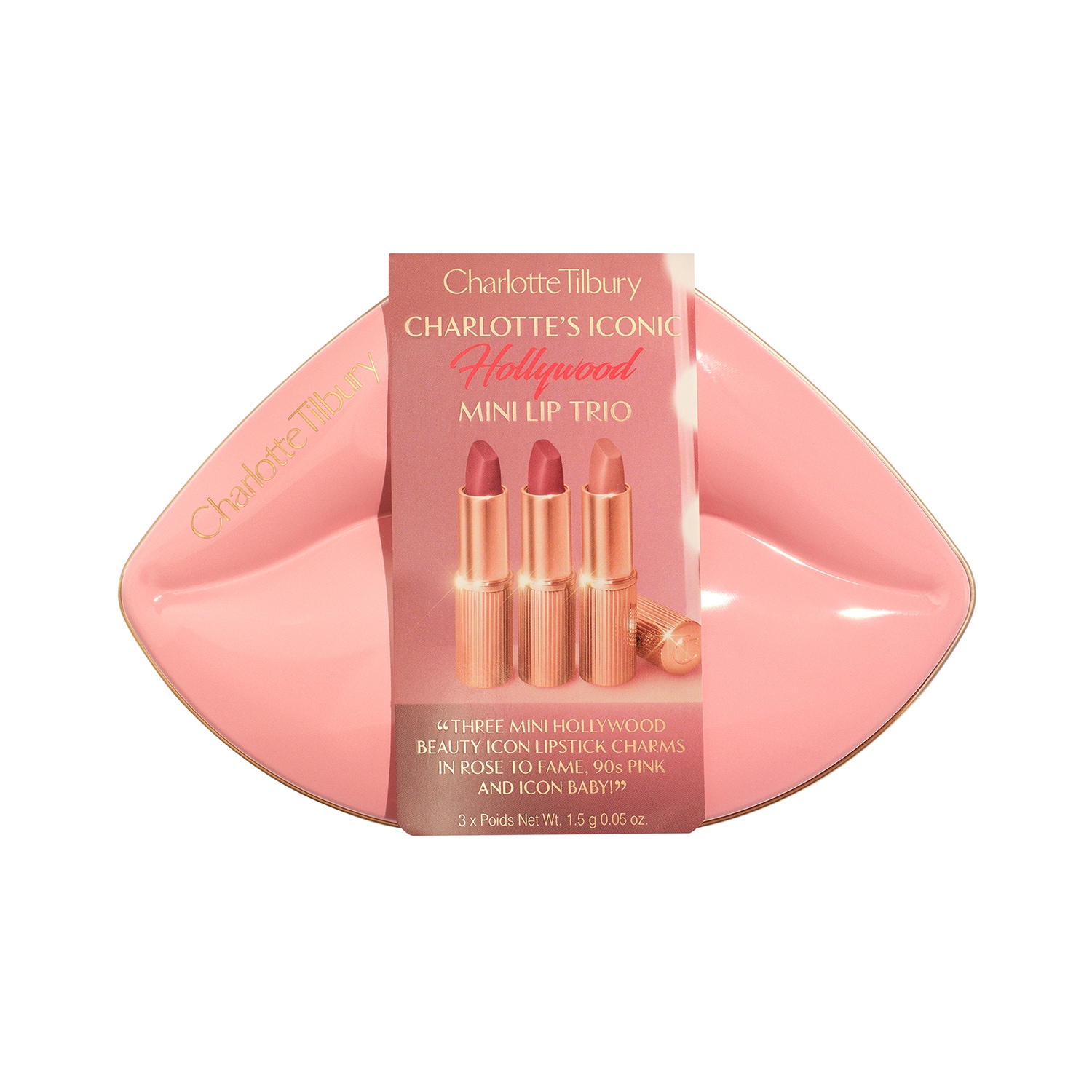Hollywood Iconic Mini Lip Trio - Estuche de maquillaje