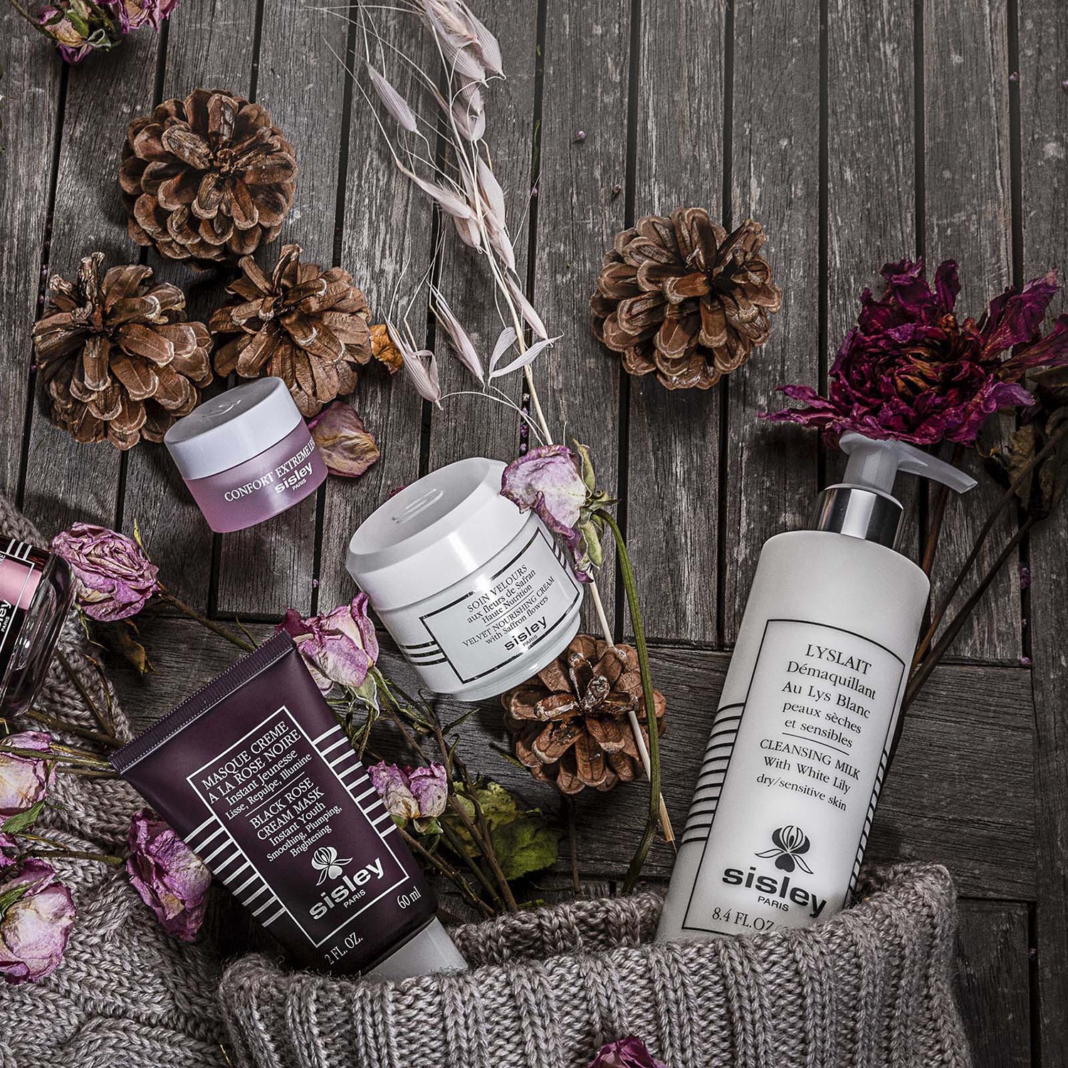 Masque Cr&egrave;me &agrave; la Rose Noire - Mascarilla rejuvenecedora