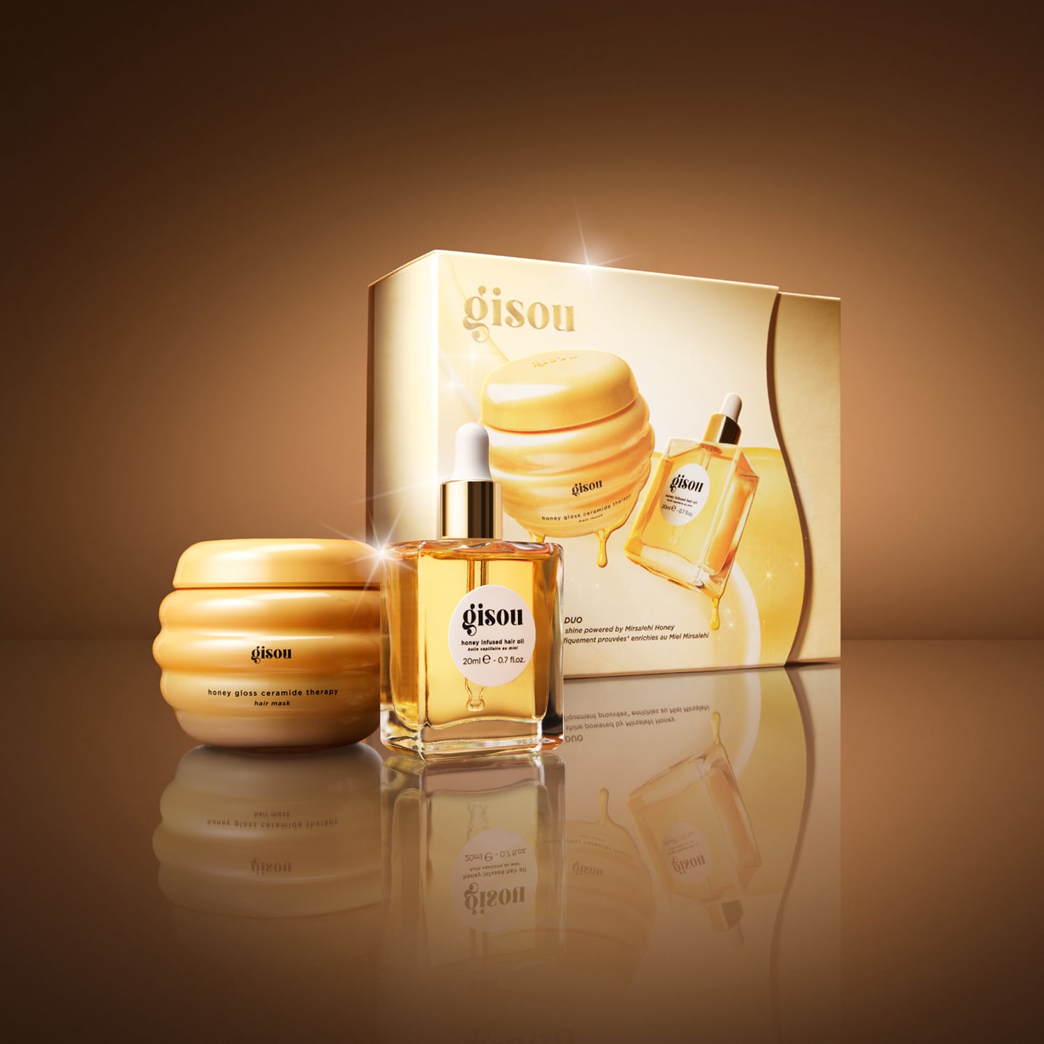 Instant Hair Therapy Duo - Set de tratamiento a la miel para el cabello