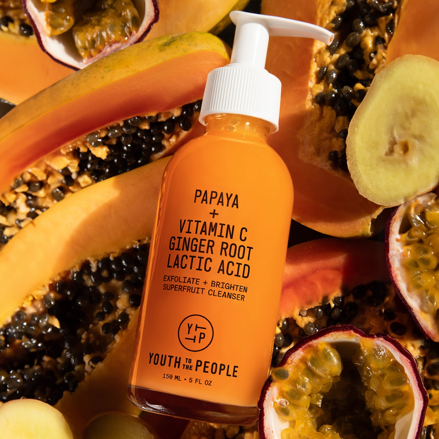 Superfruit Brightening + Exfoliate - Papaya + Vitamina C