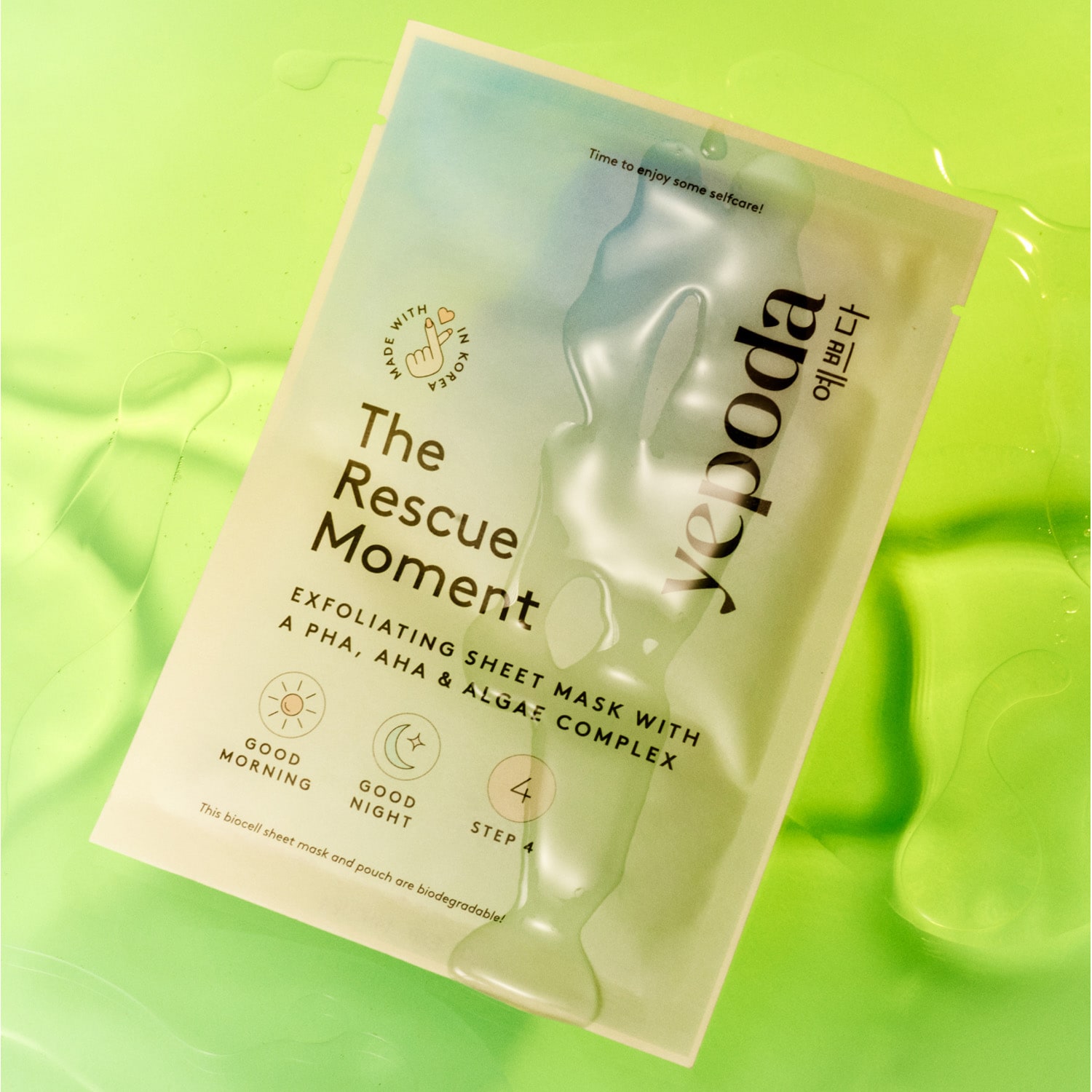 The Rescue Moment &ndash; Mascarilla exfoliante con complejo de PHA, AHA y algas