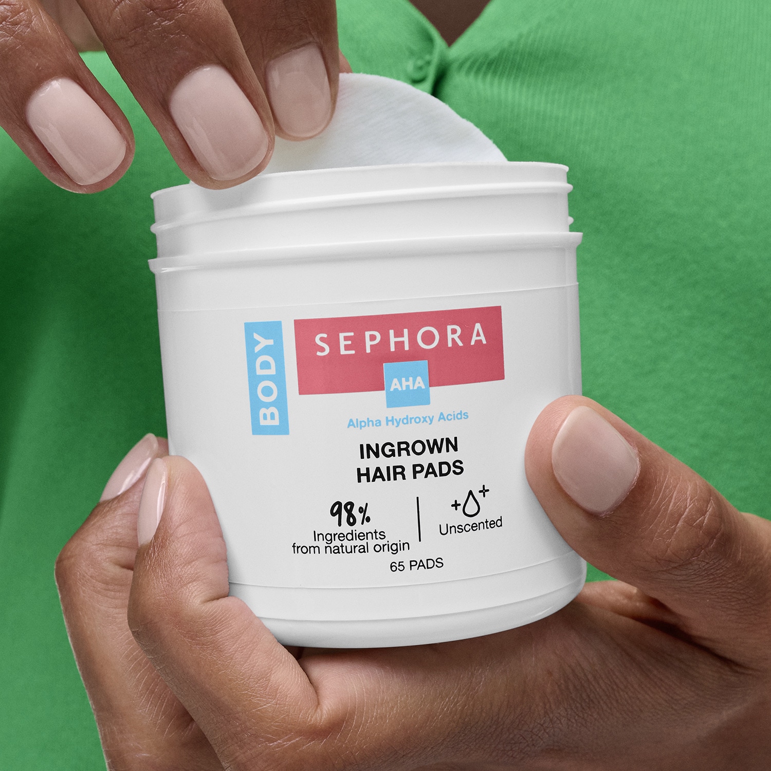 Discos para vello encarnado - Exfoliaci&oacute;n