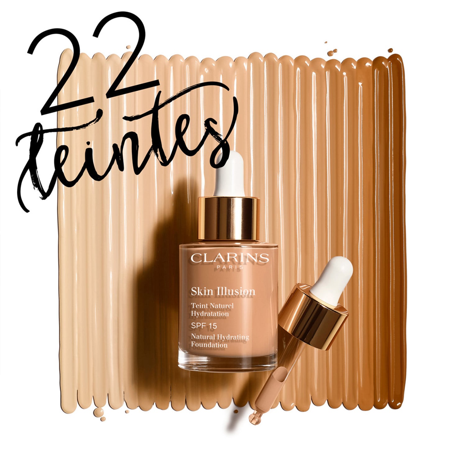 Skin Illusion SPF 15 - Base de maquillaje natural e hidratante