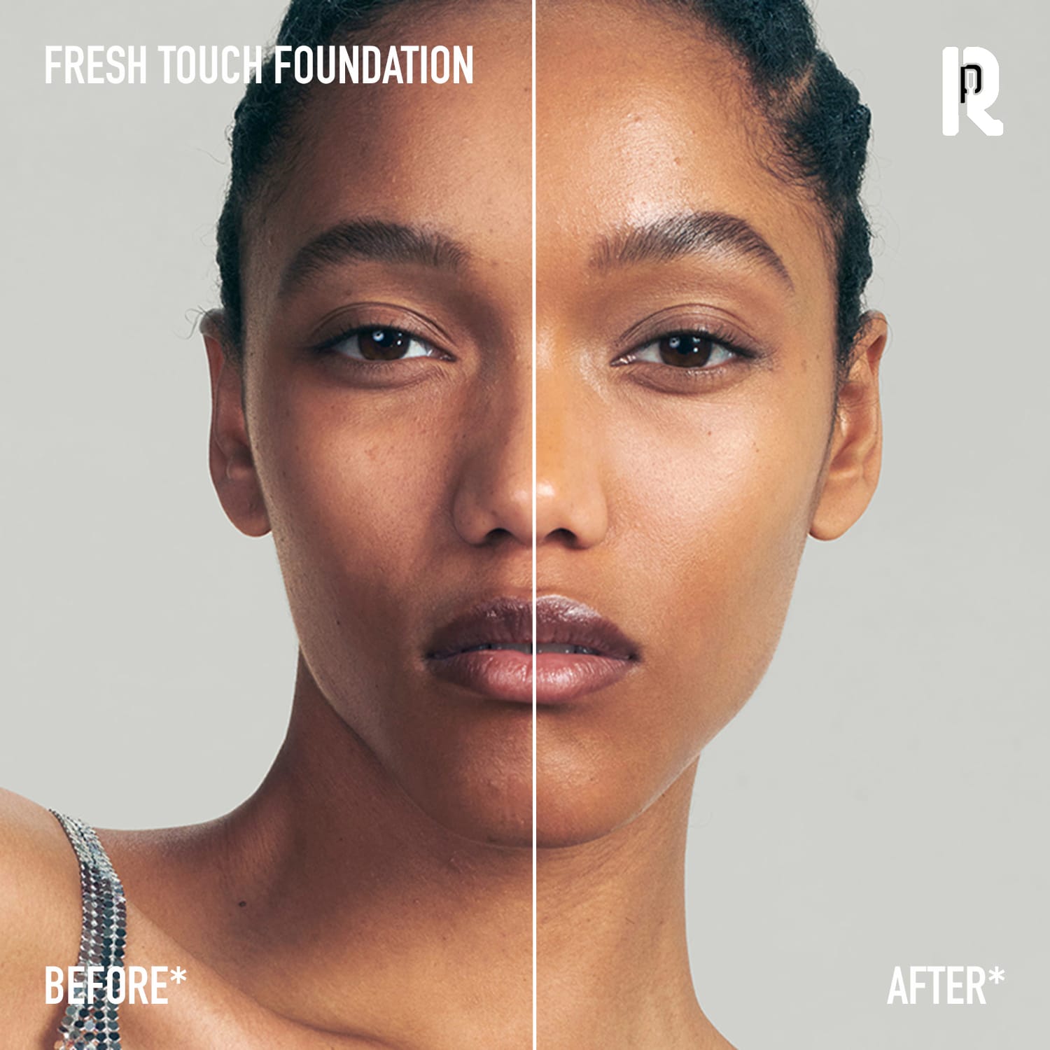 Fresh Touch Foundation - Base de maquillaje acabado luminoso 24h de hidrataci&oacute;n