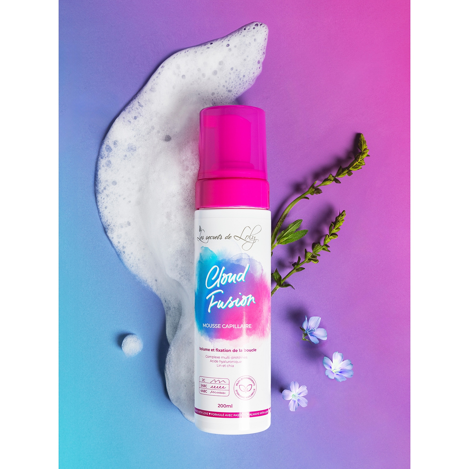 Cloud Fusion - Espuma de peinado